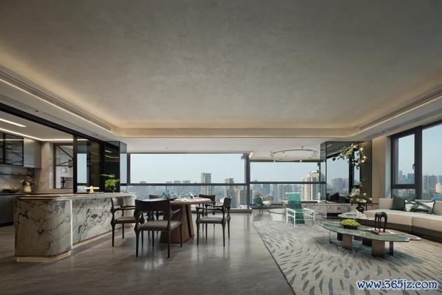建发·书香云锦建面约191㎡样板间实拍图